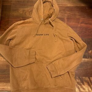Men's Tan Hoodie